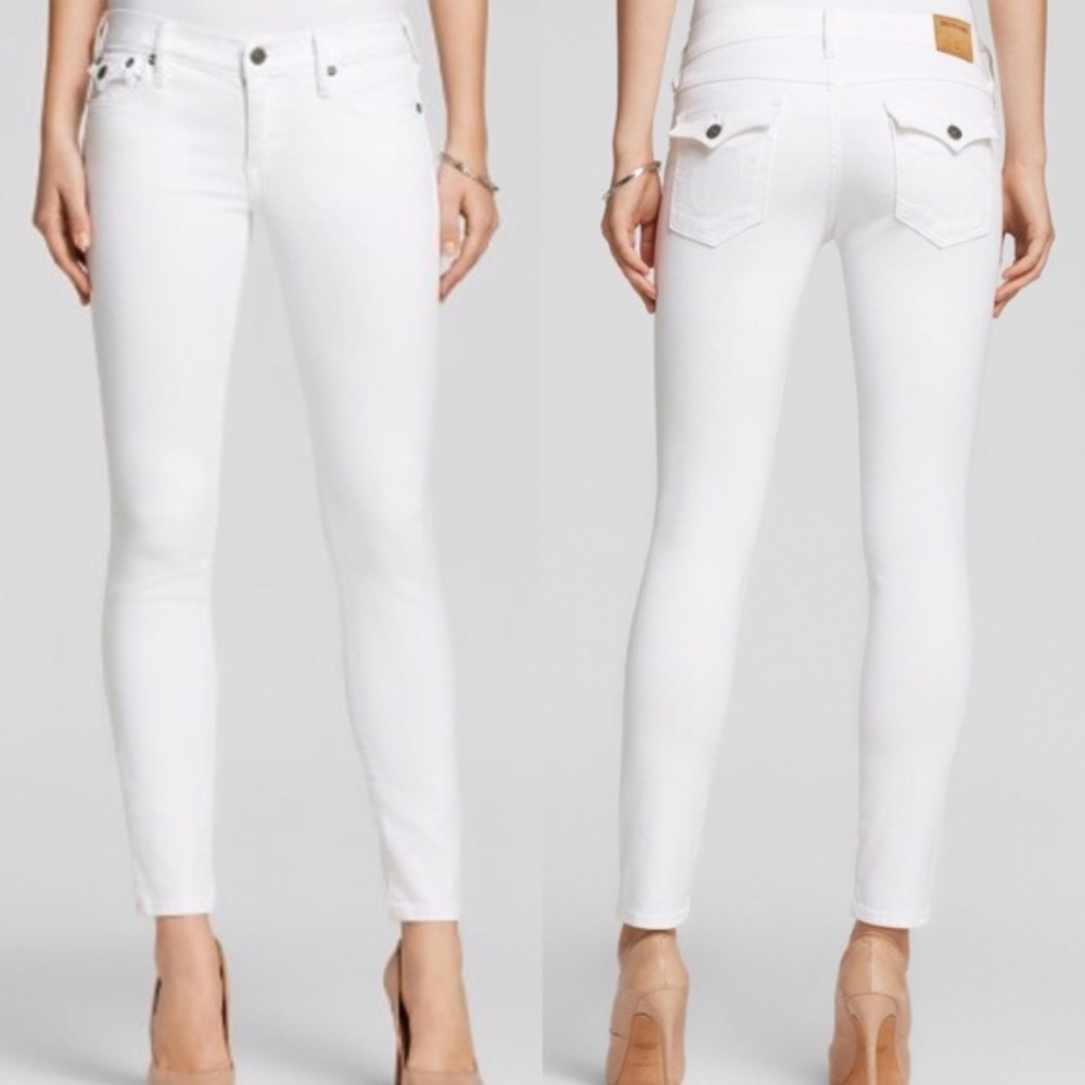 True Religion Casey Low Rise Skinny Jeans
